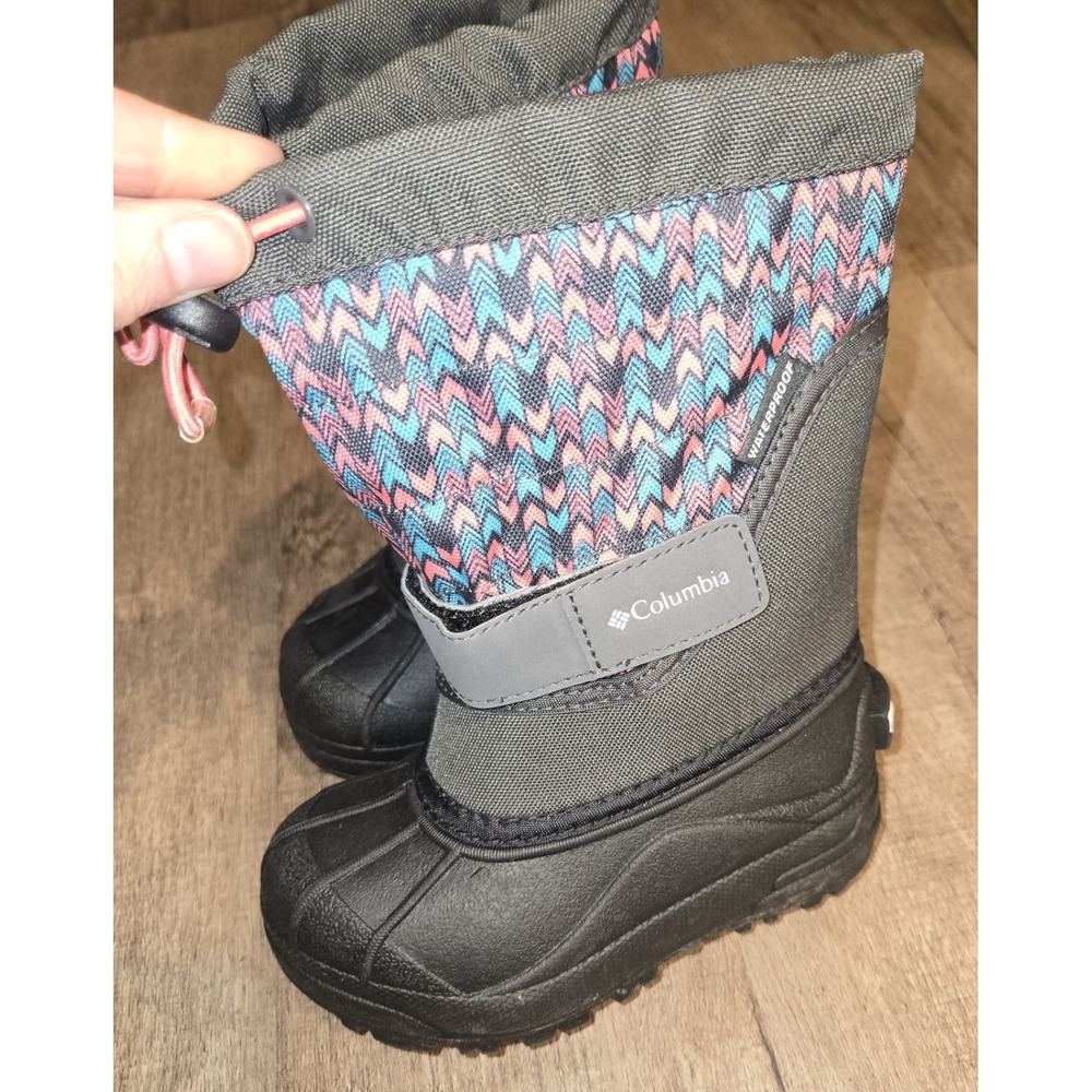 Columbia Children's Printed Twin Tundra‎ Waterproof Girls Boots Size 9 New NWOB